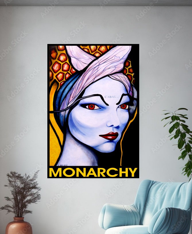 Monarchy Cabal Original Artwork & Prints On Canvas