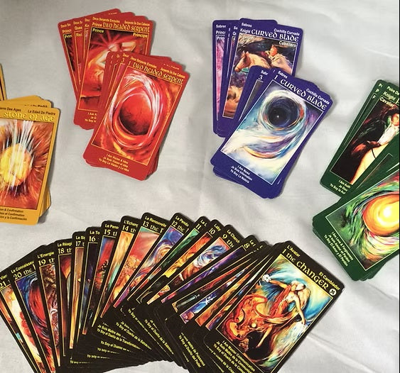 I Am One Tarot Deck 78 Cards English Spanish & French by Maya Britan