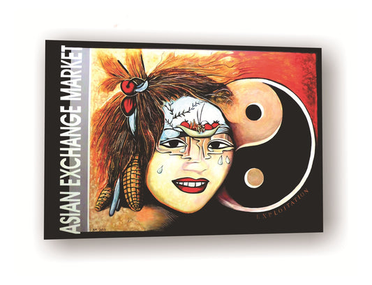 Asian Exchange Market Yin Yang Original Artwork & Prints On Canvas