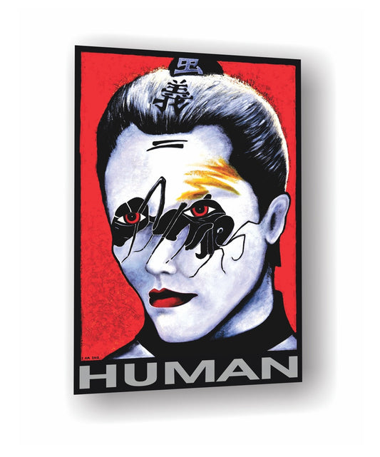 Human Portrait Kabukie Ant Portrait Original Artwork & Prinst On Canvas