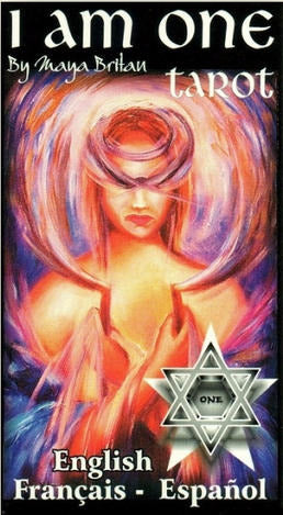 I Am One Tarot Deck 78 Cards English Spanish & French by Maya Britan
