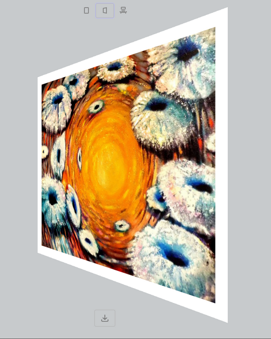 Close-up of a colorful coral and fish underwater scene