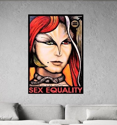 Sex Equality Parrot Animal Spirit Original Artwork & Prints On Canvas