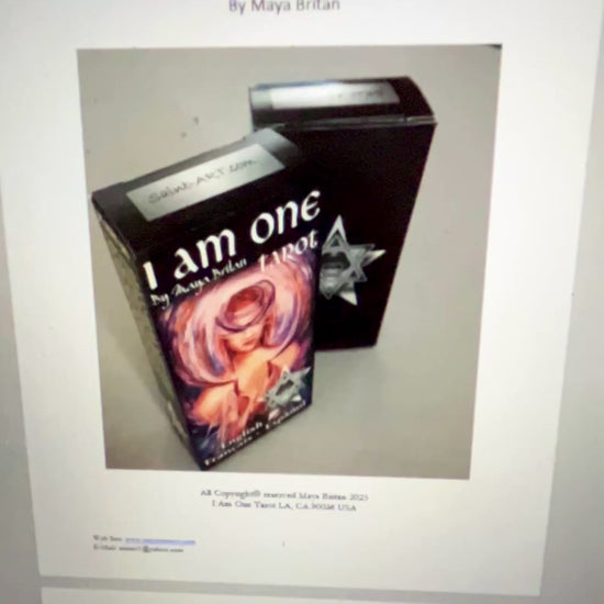 tarot textbook I Am One deck
