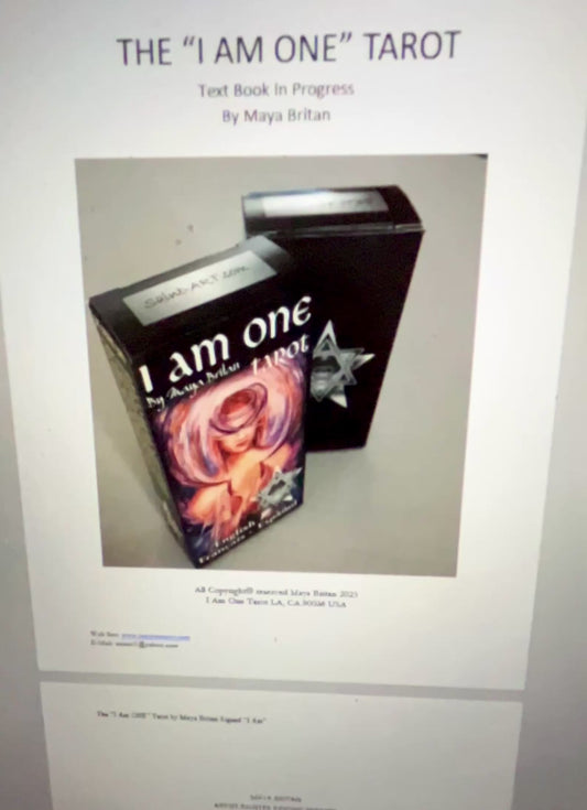 tarot textbook I Am One deck